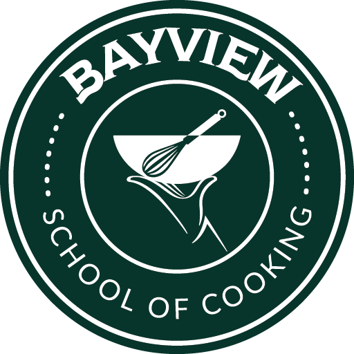 Bayview School of Cooking Logo Badge in Green